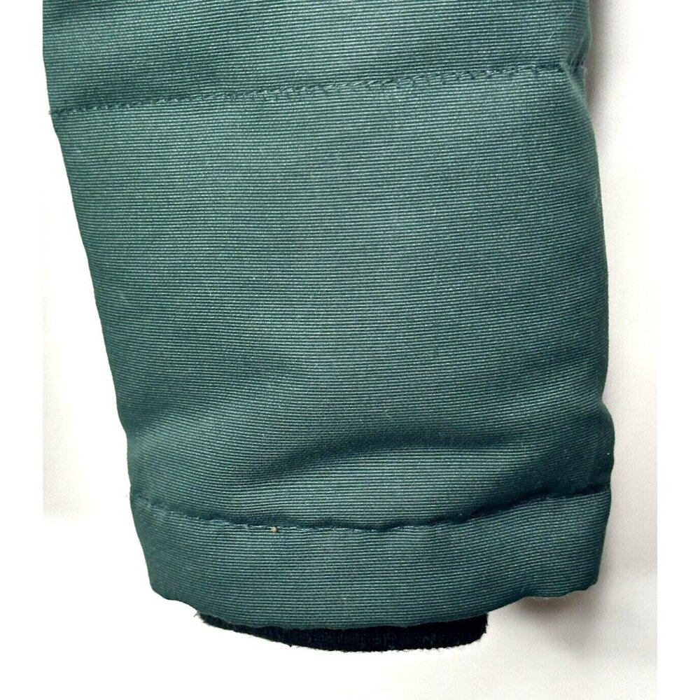 Bluenotes Womens Winter Parka Jacket Down Filled Faux Fur Hood Green Small - Picture 6 of 13